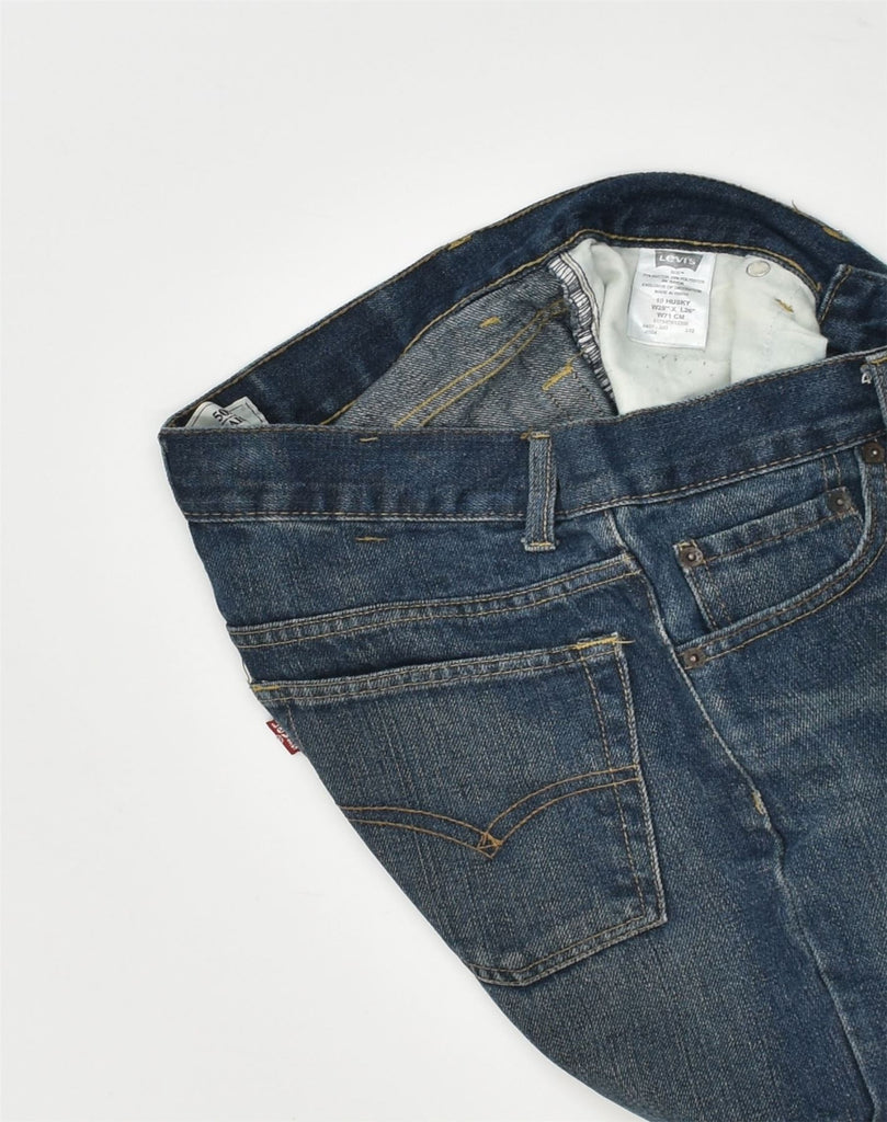 LEVI'S Boys 505 Straight Jeans 9-10 Years W28 L26 Blue Cotton | Vintage Levi's | Thrift | Second-Hand Levi's | Used Clothing | Messina Hembry 