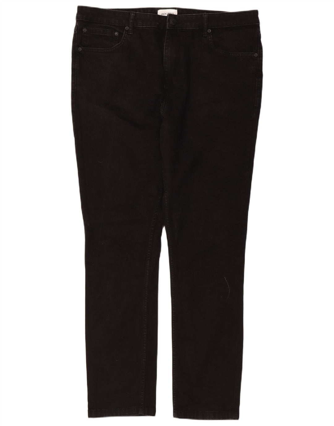 Jack Wills Mens Slim Jeans W36 L30 Black Cotton