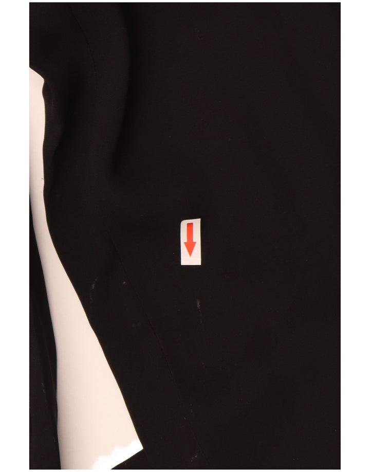 Zara Womens Sleeveless Jumpsuit UK 14 Medium Black Viscose