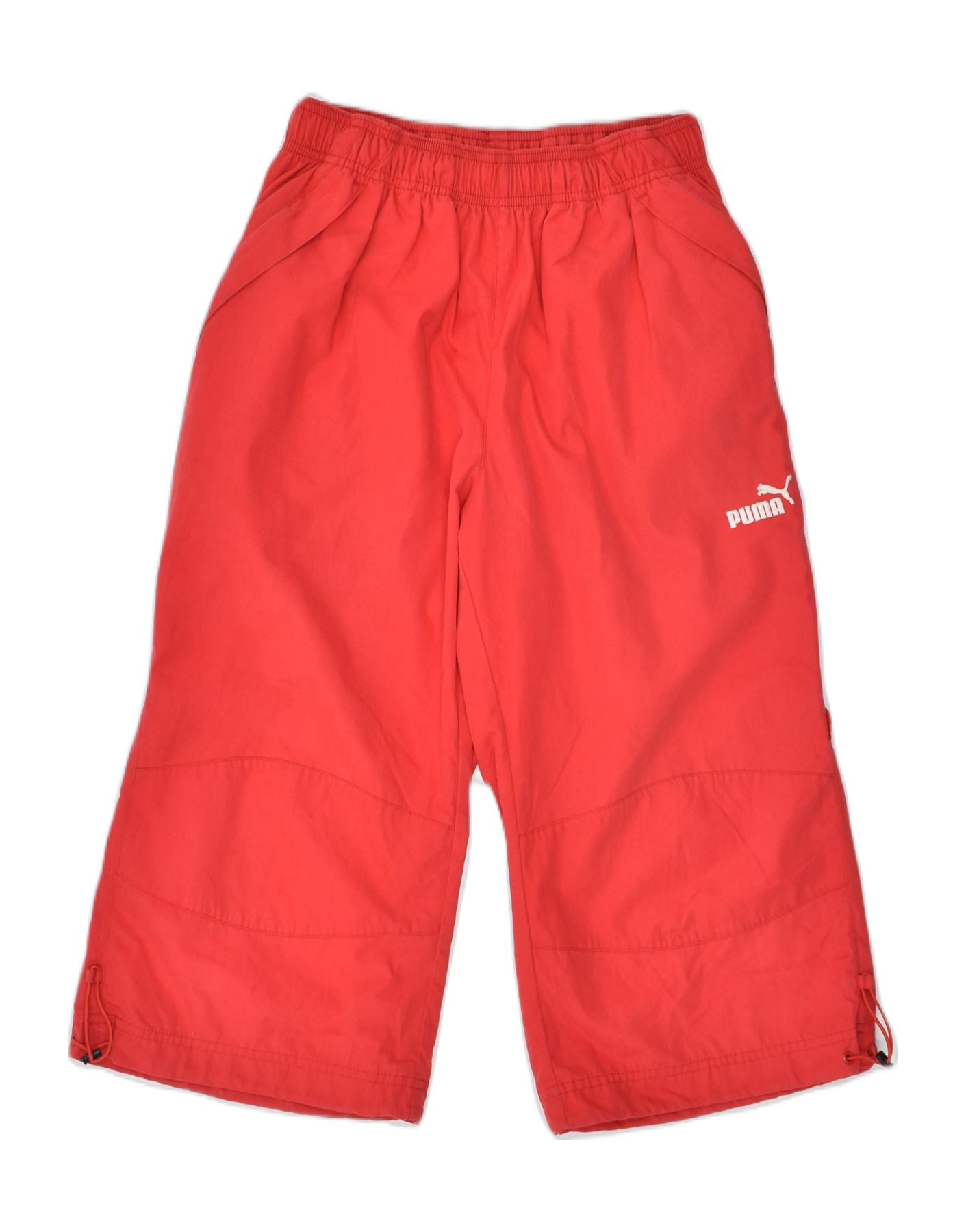 PUMA Mens Sport Shorts XS Red Polyester Vintage Second-Hand
