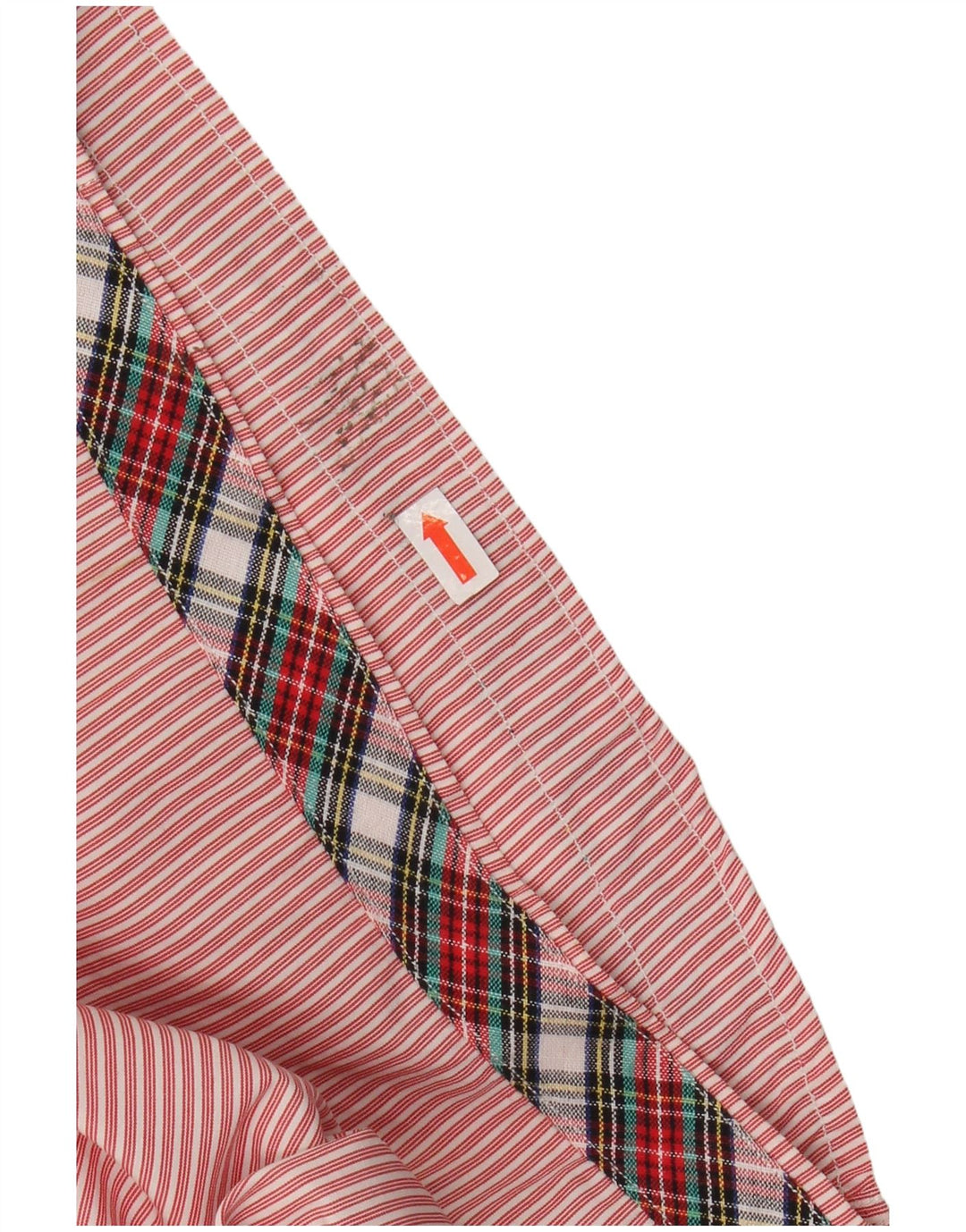 MARLBORO CLASSICS Mens Slim Fit Shirt Large Pink Pinstripe