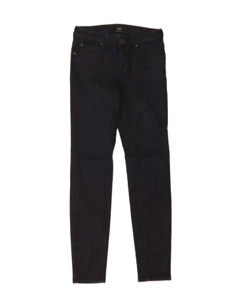 LEE Womens Scarlett Skinny Jeans W25 L31 Navy Blue Cotton Vintage Lee and Second-Hand Lee from Messina Hembry 