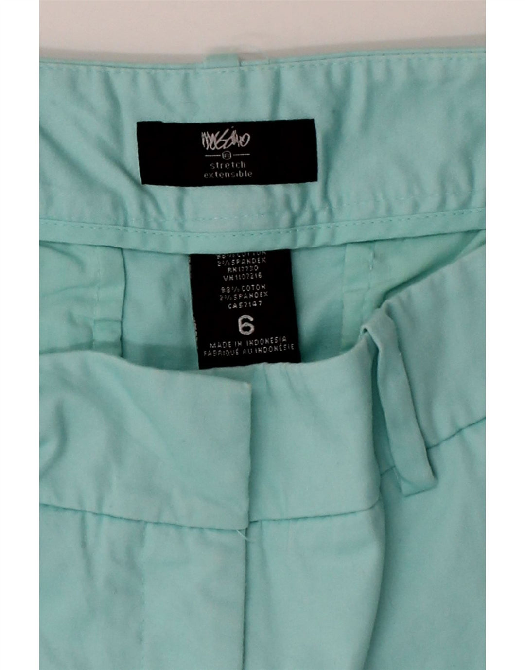 MOSSIMO Womens Chino Shorts US 6 Medium W32  Blue Cotton Vintage Mossimo and Second-Hand Mossimo from Messina Hembry 