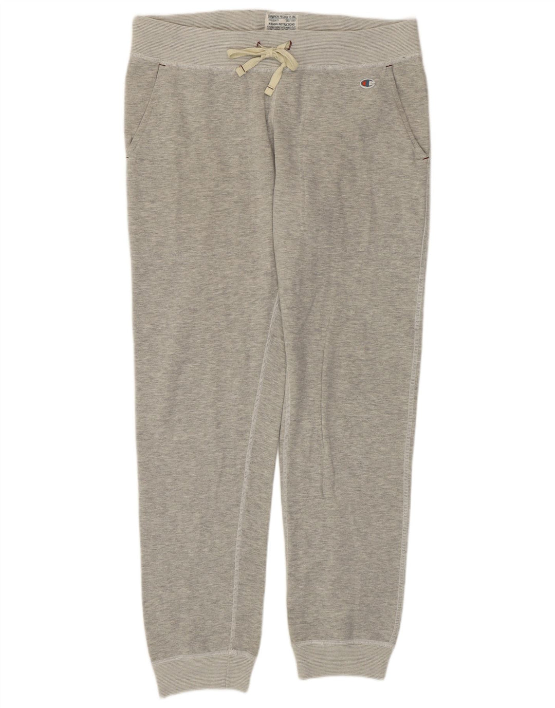 CHAMPION Mens Tracksuit Trousers Joggers Medium  Grey Cotton
