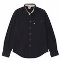 MURPHY & NYE Mens Custom Fit Shirt Small Navy Blue Cotton