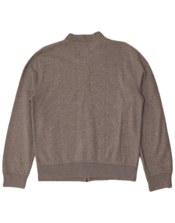 Gap Mens Graphic Tracksuit Top Jacket Medium Grey Cotton