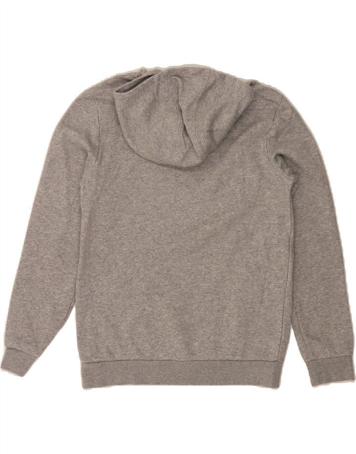 ADIDAS Boys Hoodie Jumper 11-12 Years Grey Vintage Adidas and Second-Hand Adidas from Messina Hembry 