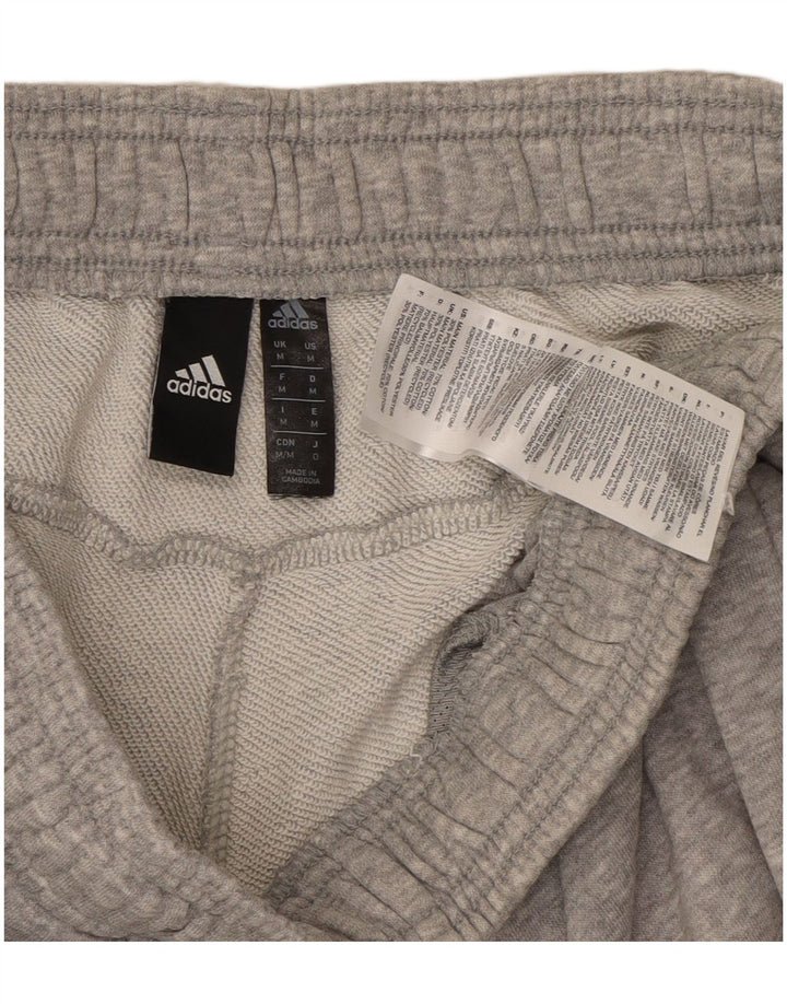 ADIDAS Mens Sport Shorts Medium Grey Cotton