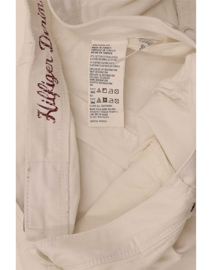 Tommy Hilfiger Mens Slim Jeans W34 L34 White Cotton