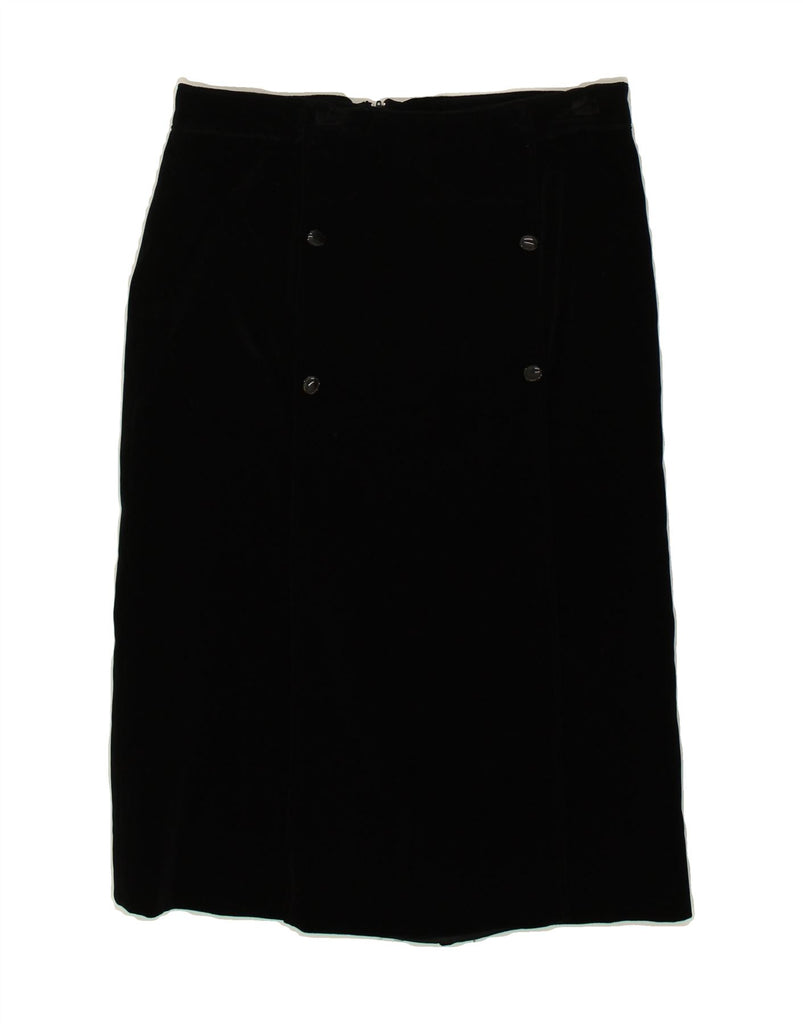 VINTAGE Womens Straight Skirt W30 Medium Black | Vintage Vintage | Thrift | Second-Hand Vintage | Used Clothing | Messina Hembry 