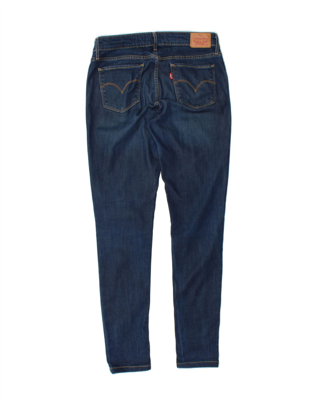 LEVI'S Womens 711 Skinny Jeans W28 L32 Blue Lycra Vintage Levi's and Second-Hand Levi's from Messina Hembry 