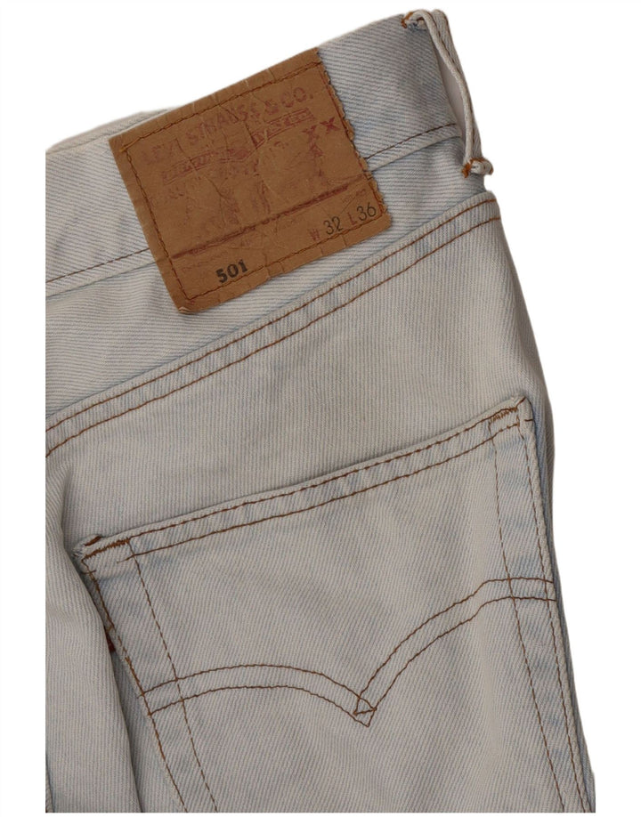 Levi's Mens 501 Straight Jeans W32 L30 Blue