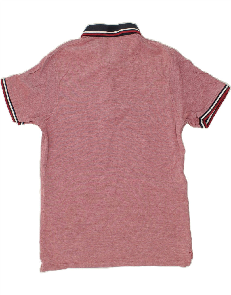 JACK & JONES Mens Slim Polo Shirt Large Pink Cotton | Vintage Jack & Jones | Thrift | Second-Hand Jack & Jones | Used Clothing | Messina Hembry 