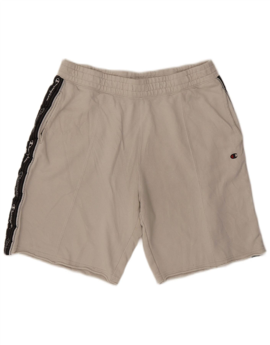Champion Mens Graphic Sport Shorts Large  White Colourblock