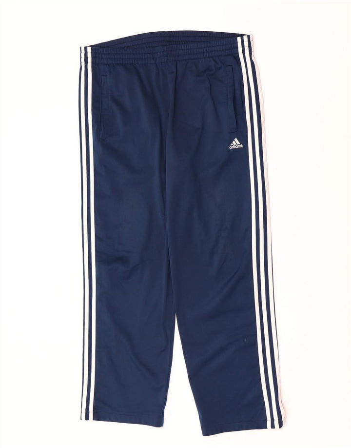 Adidas Mens Tracksuit Trousers Medium  Navy Blue
