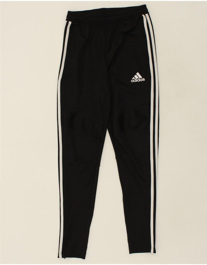 ADIDAS Mens Aeroready Tracksuit Trousers XS Black Polyester | Vintage Adidas | Thrift | Second-Hand Adidas | Used Clothing | Messina Hembry 