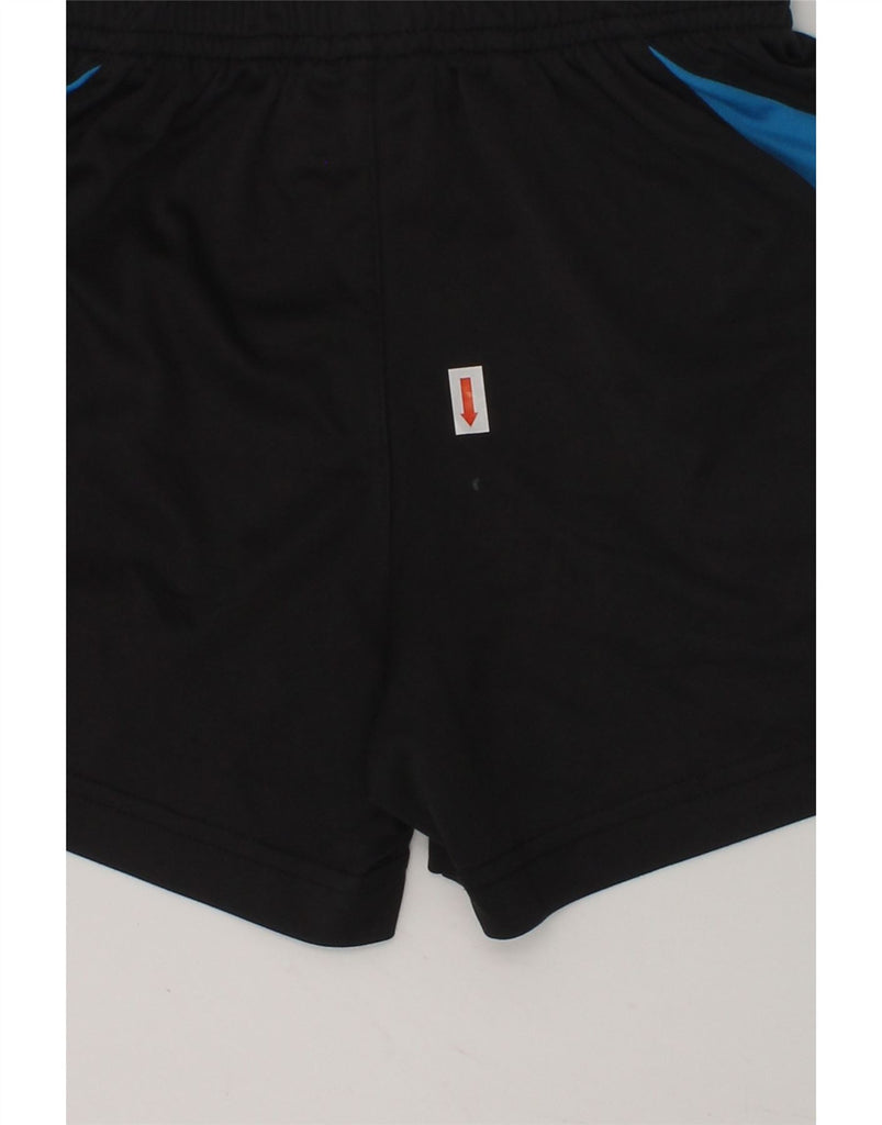 FILA Boys Graphic Sport Shorts 4-5 Years Black Colourblock Polyester | Vintage Fila | Thrift | Second-Hand Fila | Used Clothing | Messina Hembry 