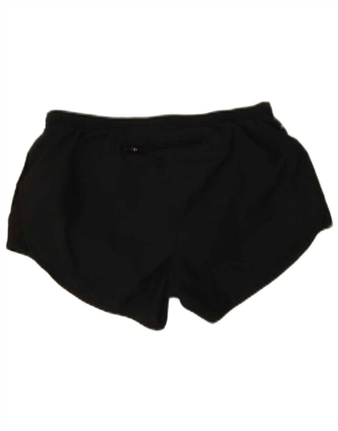 NIKE Womens Dri Fit Sport Shorts UK 14 Medium  Black Chevron
