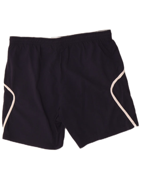 Lotto Mens Sport Shorts Large  Navy Blue Nylon