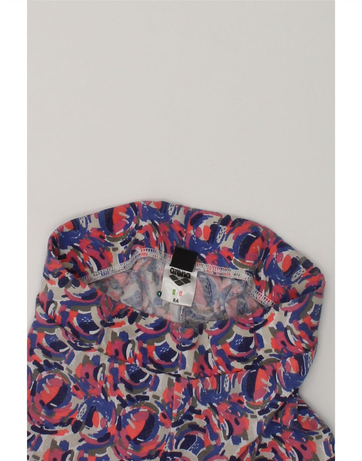 ARENA Girls Crazy Pattern Leggings 7-8 Years Multicoloured Tie Dye | Vintage Arena | Thrift | Second-Hand Arena | Used Clothing | Messina Hembry 