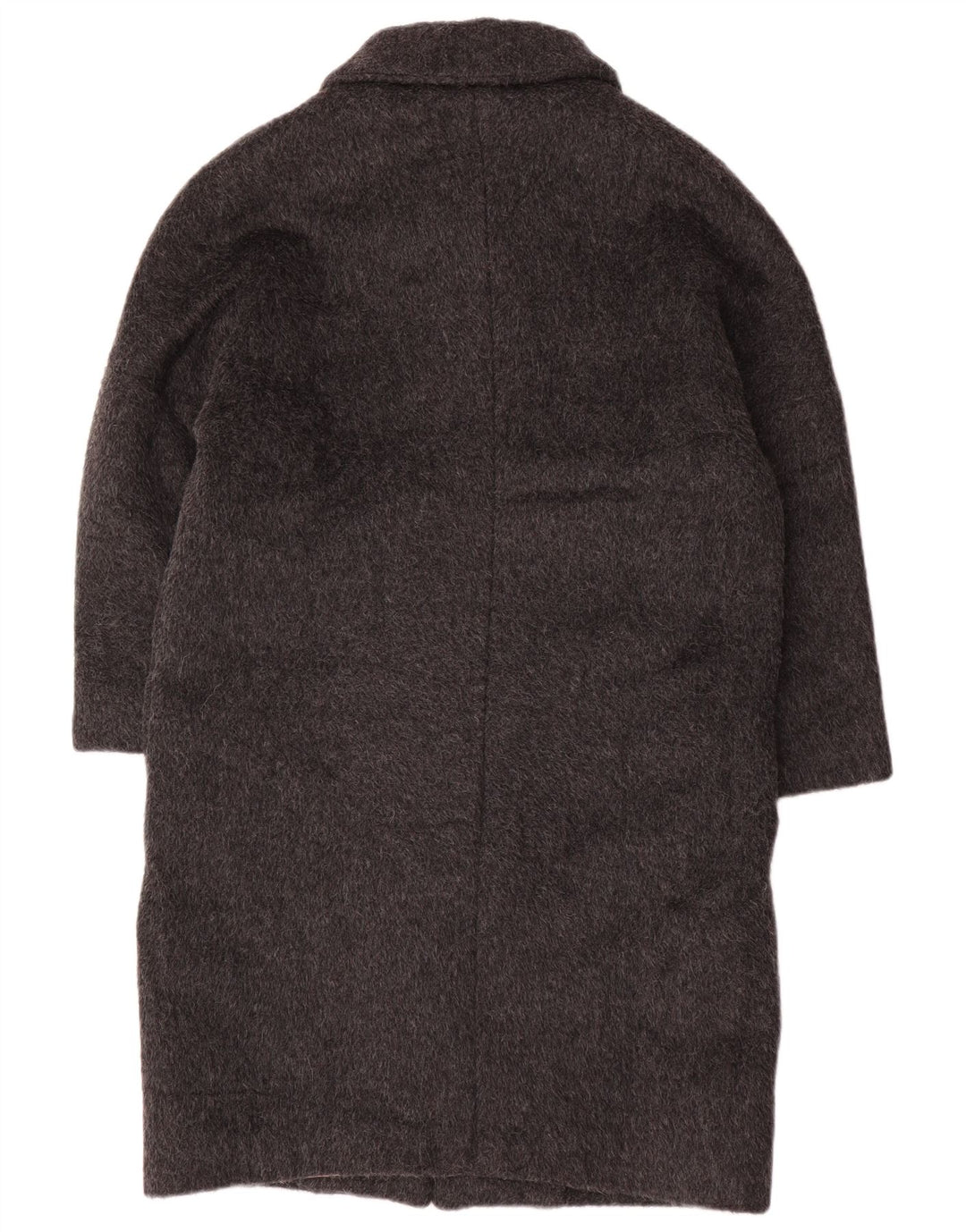 Intrend Womens Overcoat UK 14 Large Grey Wool