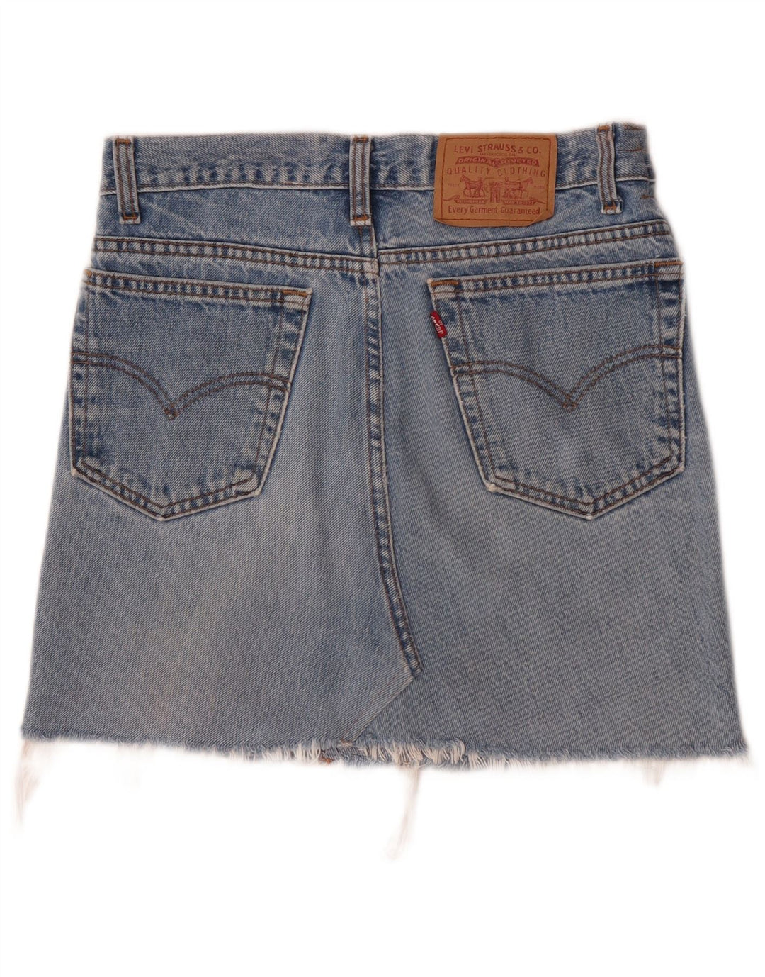 Levi's Womens Denim Skirt W31 Medium Blue