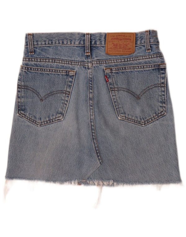 Levi's Womens Denim Skirt W31 Medium Blue