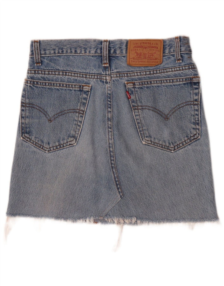 Levi's Womens Denim Skirt W31 Medium Blue