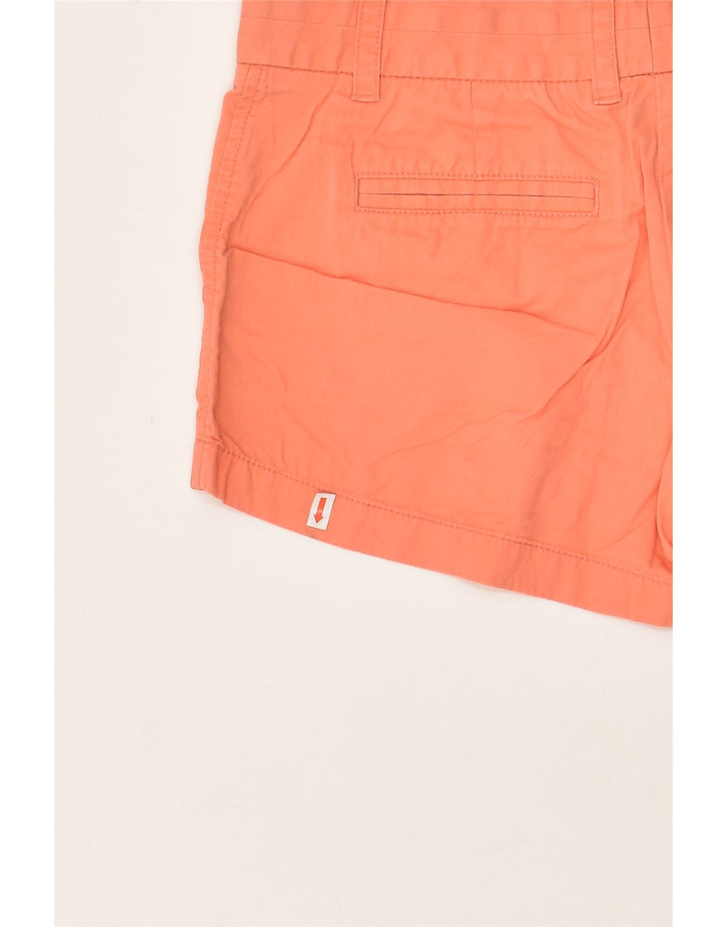 J. CREW Womens Chino Shorts US 2 XS W30 Orange Cotton | Vintage J. Crew | Thrift | Second-Hand J. Crew | Used Clothing | Messina Hembry 