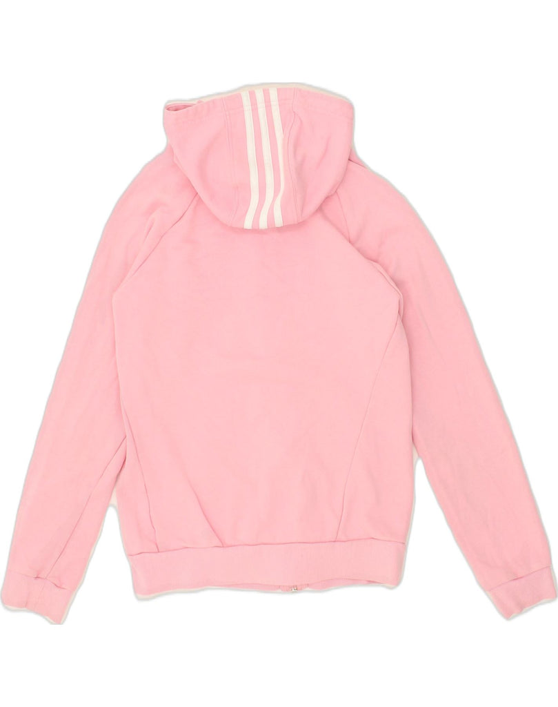 ADIDAS Girls Zip Hoodie Sweater 13-14 Years Pink | Vintage Adidas | Thrift | Second-Hand Adidas | Used Clothing | Messina Hembry 