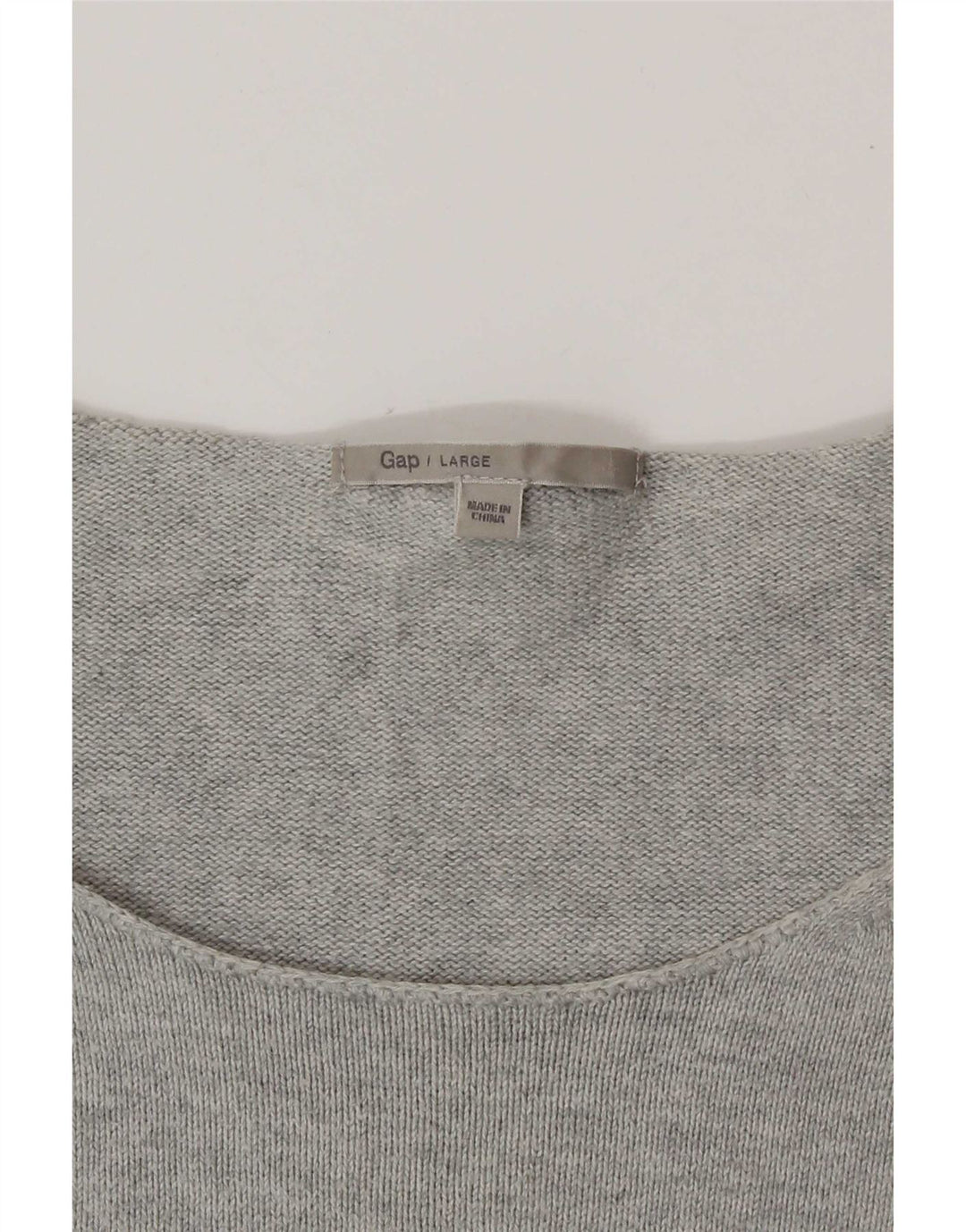 Gap Womens Graphic Top 3/4 Sleeve UK 16 Large Grey