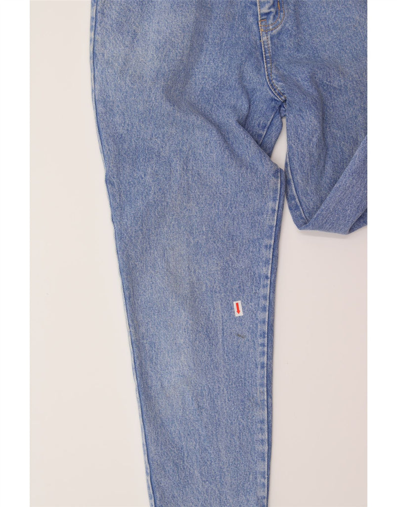 VINTAGE Womens High Rise Tapered Jeans W24 L26 Blue Vintage Vintage and Second-Hand Vintage from Messina Hembry 