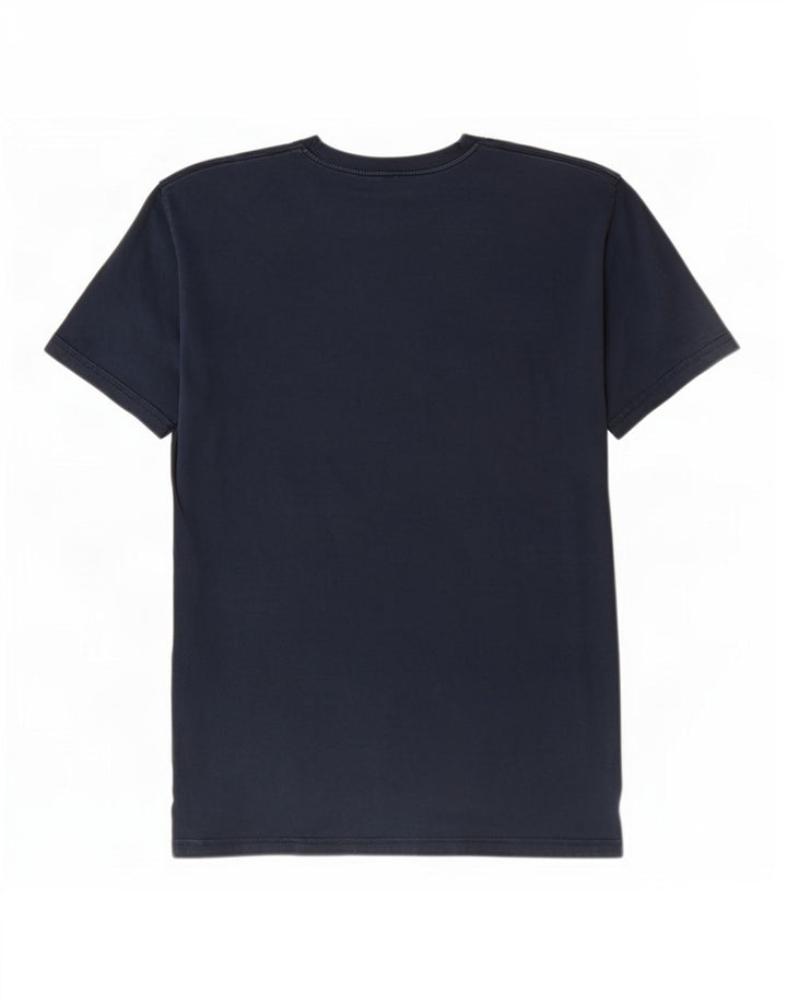 Vans Mens Classic Fit T-Shirt Top Medium Navy Blue Cotton