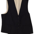 Vintage Mens Waistcoat IT 52 Large Navy Blue