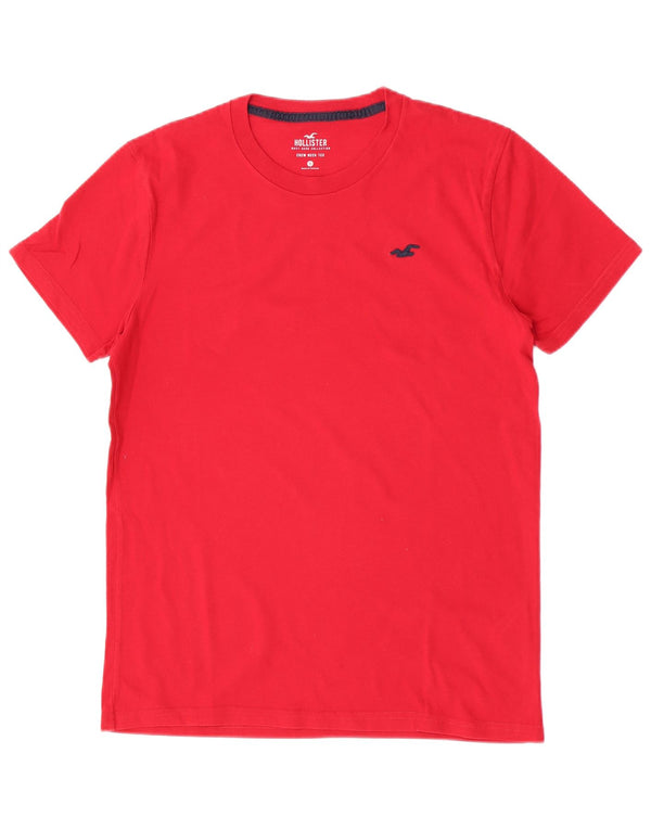 Hollister Mens T-Shirt Top Small Red Cotton
