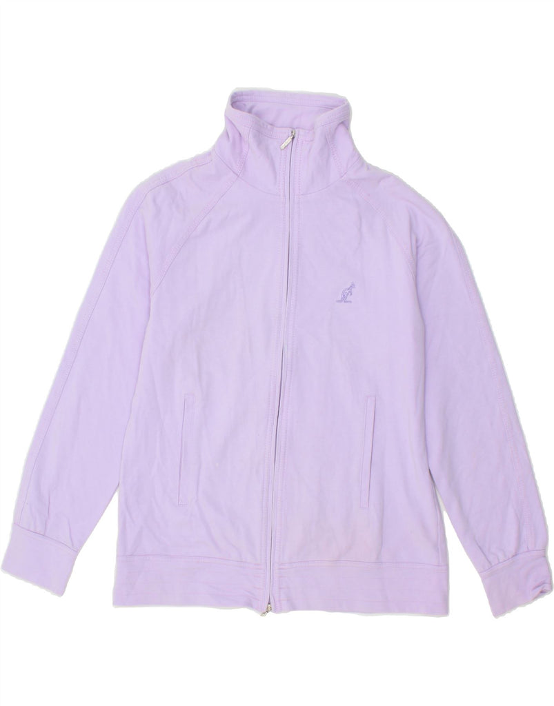 AUSTRALIAN L'ALPINA Womens Tracksuit Top Jacket IT 44 Medium Purple Cotton Vintage AUSTRALIAN L'ALPINA and Second-Hand AUSTRALIAN L'ALPINA from Messina Hembry 