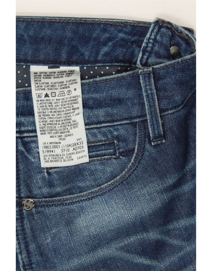 LEVI'S Womens Skinny Jeans W28 L32 Blue Cotton Vintage Levi's and Second-Hand Levi's from Messina Hembry 