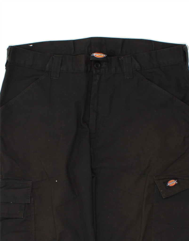 DICKIES Mens Straight Cargo Trousers W38 L31 Black Cotton Vintage Dickies and Second-Hand Dickies from Messina Hembry 