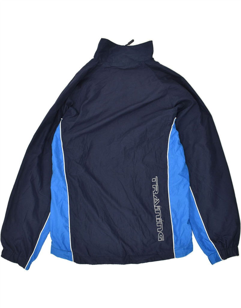 FILA Mens Graphic Tracksuit Top Jacket XL Navy Blue Colourblock Polyester | Vintage Fila | Thrift | Second-Hand Fila | Used Clothing | Messina Hembry 