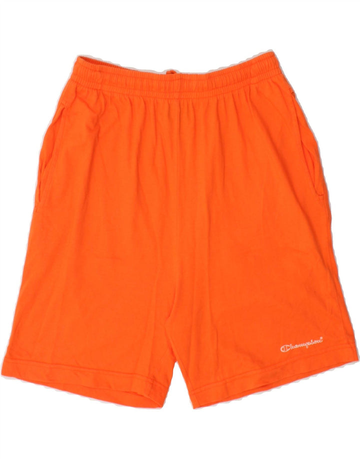 CHAMPION Boys Sport Shorts 13-14 Years  Orange Cotton Vintage Champion and Second-Hand Champion from Messina Hembry 