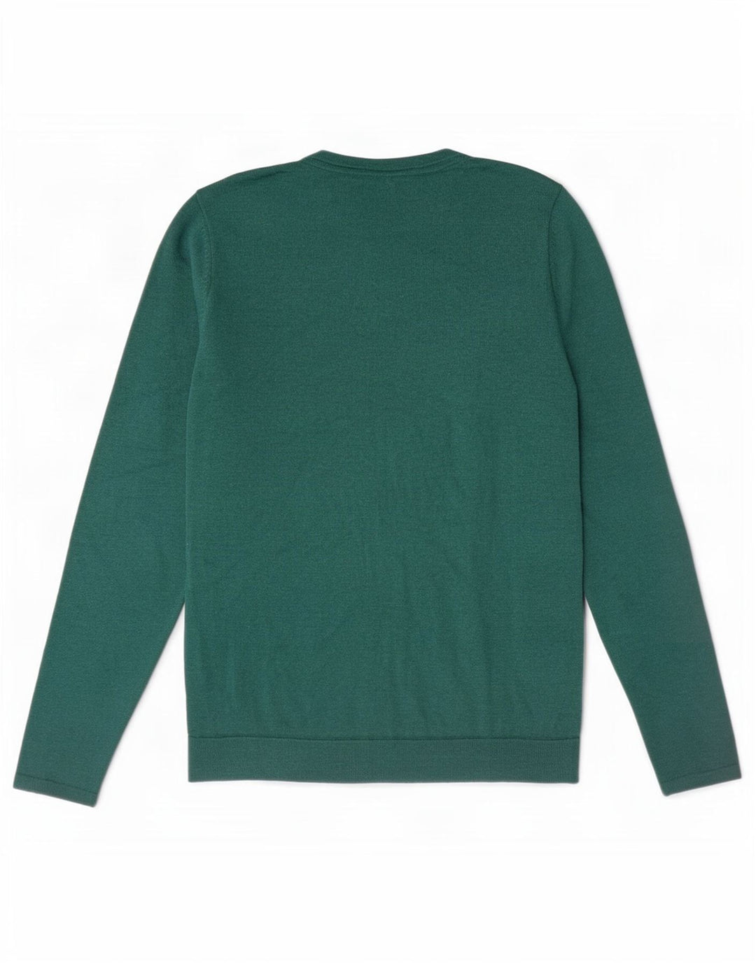 Fat Face Womens Crew Neck Jumper Sweater UK 12 Medium Green Polyester