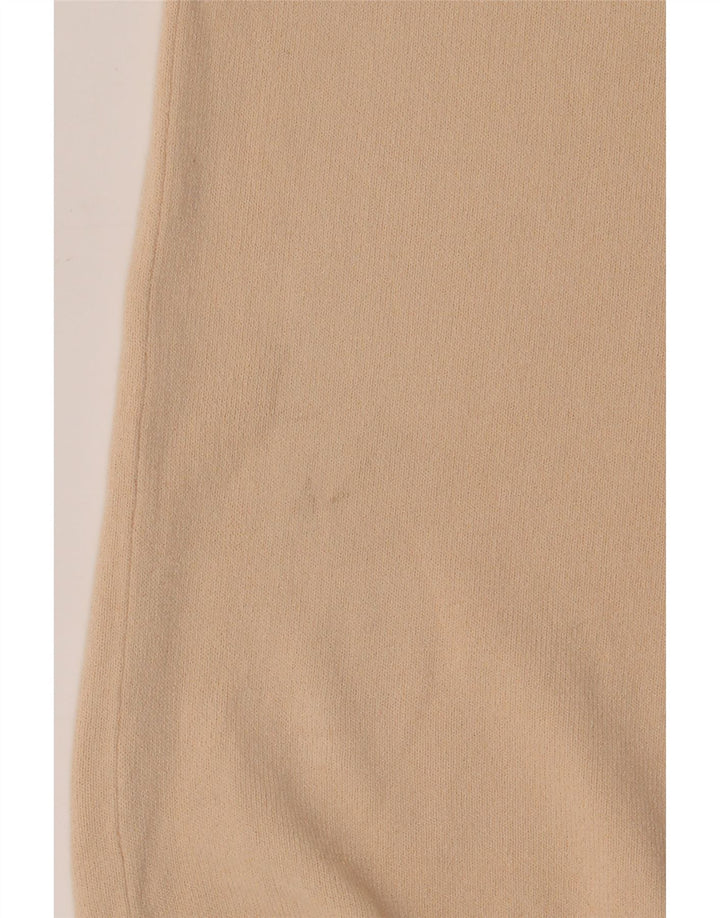 Zara Womens Blouse Top UK 12 Medium Beige