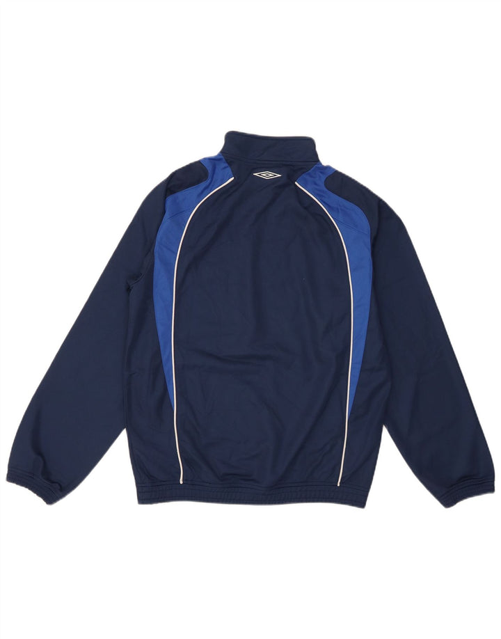 Umbro Boys Graphic Sweatshirt Jumper 12-13 Years Large Navy Blue