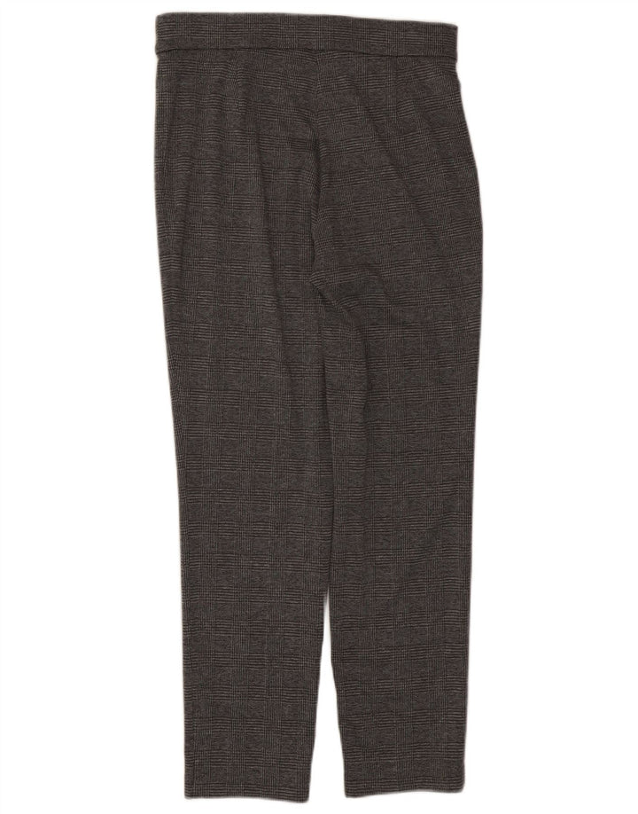 Marks & Spencer Womens Casual Trousers UK 12 Medium W30 L27 Grey