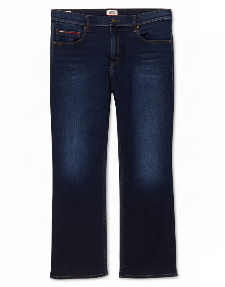 Tommy Hilfiger Womens Bootcut Jeans W38 L32 Navy Blue