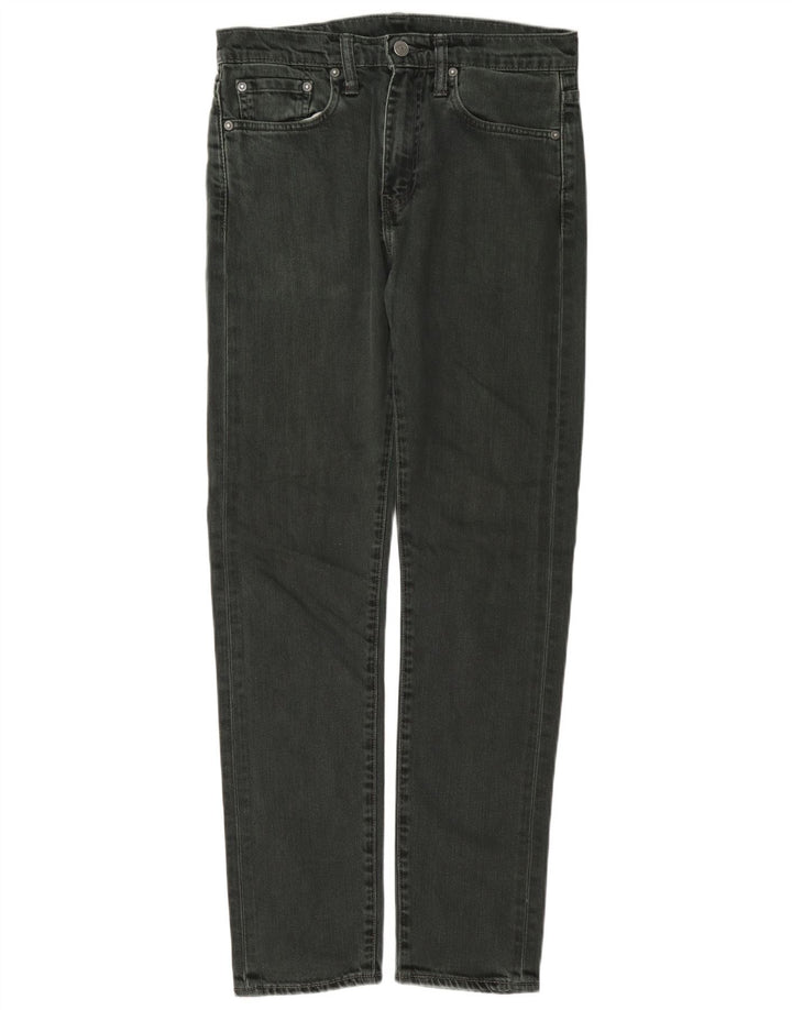 Levi's Womens Slim Jeans W28 L32 Green Cotton