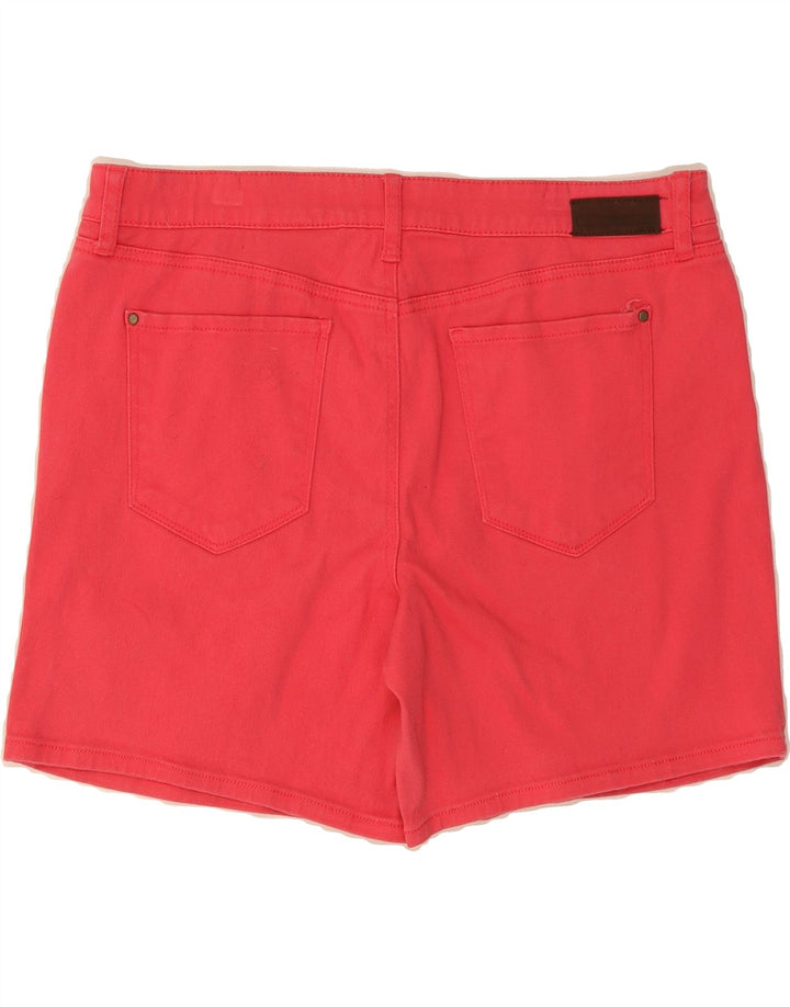 DKNY Womens Denim Shorts US 12 Large W34  Pink Cotton Vintage Dkny and Second-Hand Dkny from Messina Hembry 