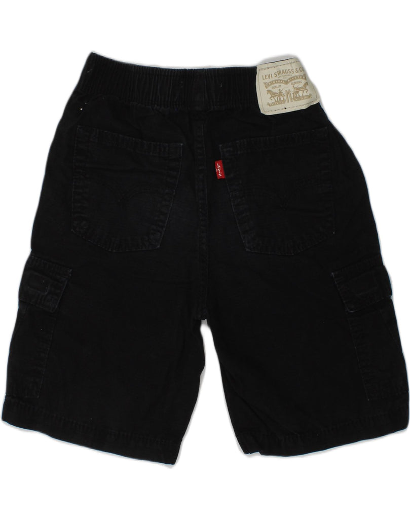 LEVI'S Boys Cargo Shorts 6-7 Years W20  Black Cotton | Vintage Levi's | Thrift | Second-Hand Levi's | Used Clothing | Messina Hembry 