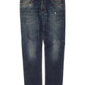 Roy Rogers Mens Distressed Slim Jeans W38 L34 Blue Cotton