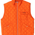 Invicta Mens Quilted Gilet UK 42 XL Orange Polyamide